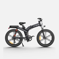 ENGWE X26 Dual električni bicikl 26" 1000W 19,2Ah+10Ah, crni